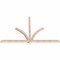 Ekena Millwork Redmond Smooth Timber Gable Bracket, Douglas Fir, 108"W x 68"H x 3 1/2"D x 3 1/2"F, 15/12 Pitch GBW108X68X0404RED00SDF - alternate 4